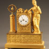 A5656A-antique-french bronze-statue-clock