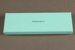 Tiffany & Co. sterling silver pen in original box and felt pouch.