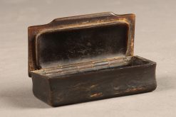 Beautiful Rectangular tortoise shell snuff box.