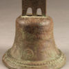 Early 19th century bronze bell dated 1818.