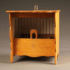 French finch cage constructed in oak, circa 1950's