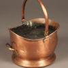 Mid 19th century copper English coal bucket