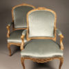 Wonderful pair of French Louis XV bergère chairs