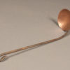 Mid 19th century copper and iron shallow dipper