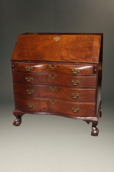 Early 19th century English Chippendale period secretary