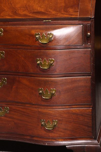 Early 19th century English Chippendale period secretary
