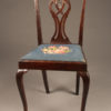 19th century English Chippendale style side chair with ball and claw feet